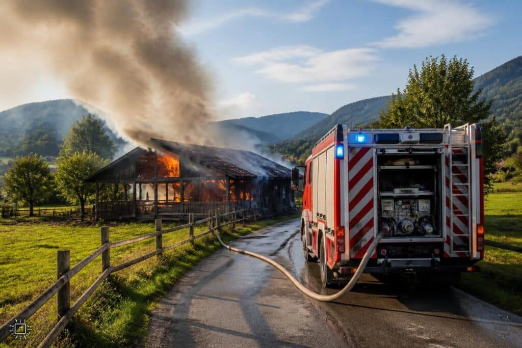 Brand im Bezirk Feldkirchen