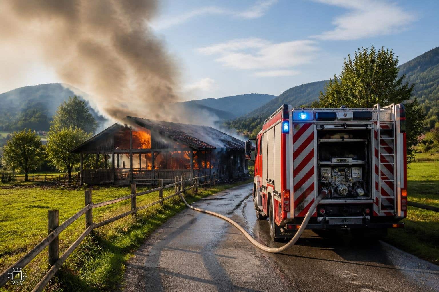 Brand im Bezirk Feldkirchen