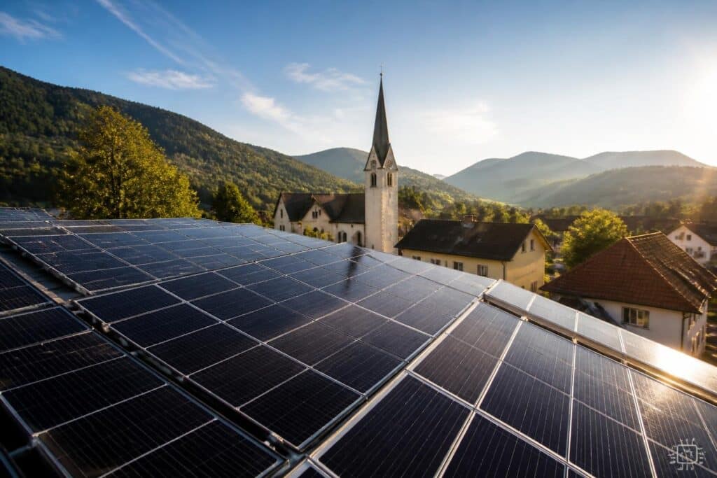 Neue Anlage versorgt Preitenegg mit Solarstrom