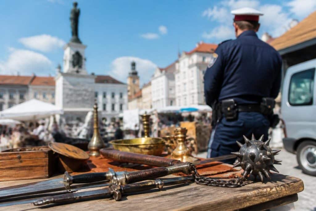 Ungewöhnlicher Polizeieinsatz am Altstadtzauber