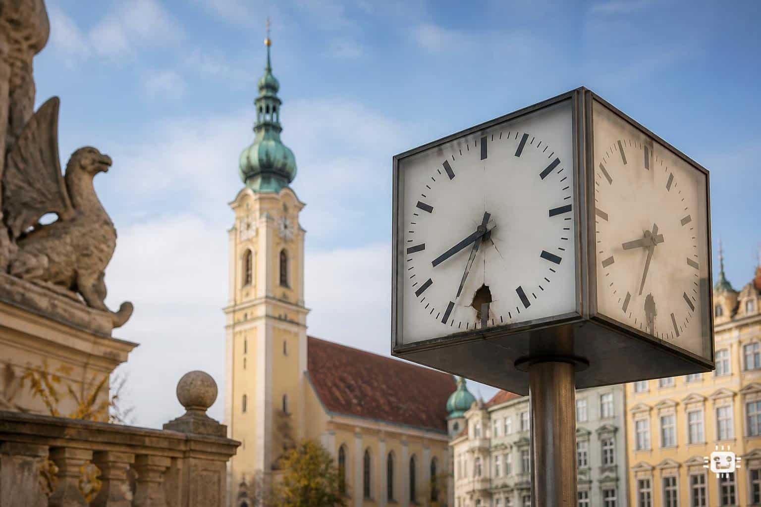 Warum kaputte Uhren sehr viel über Klagenfurt aussagen