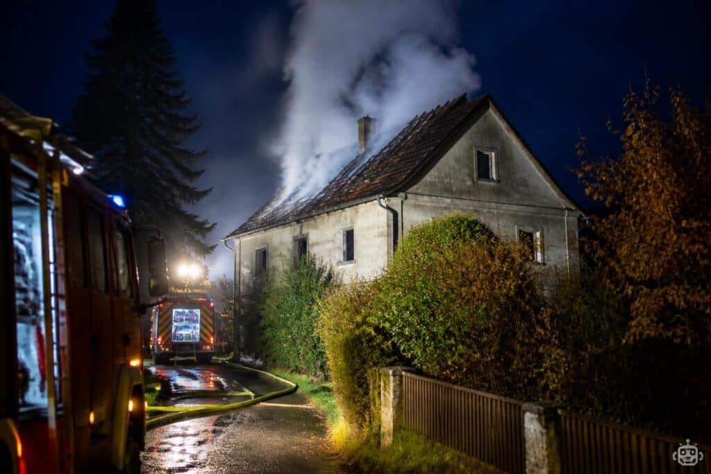 Brand in leerstehendem Wohnhaus in Bleiburg