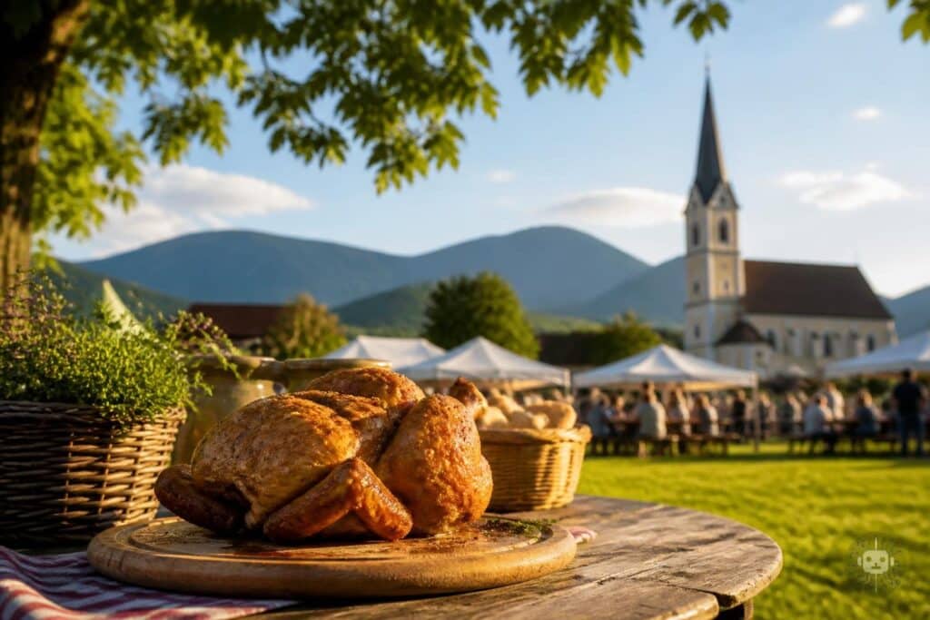 Gackern: St. Andrä ist wieder Schauplatz des großen Hendlfests