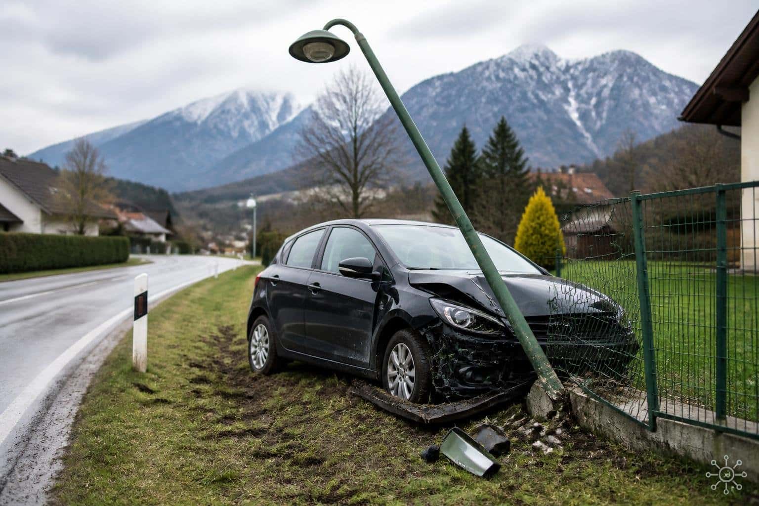 Verkehrsunfall in Nötsch
