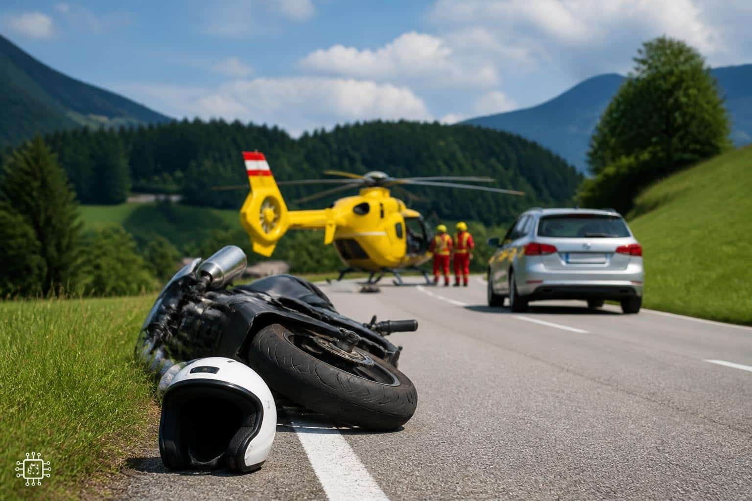 19-Jähriger Motorradfahrer im Rosental schwer verletzt
