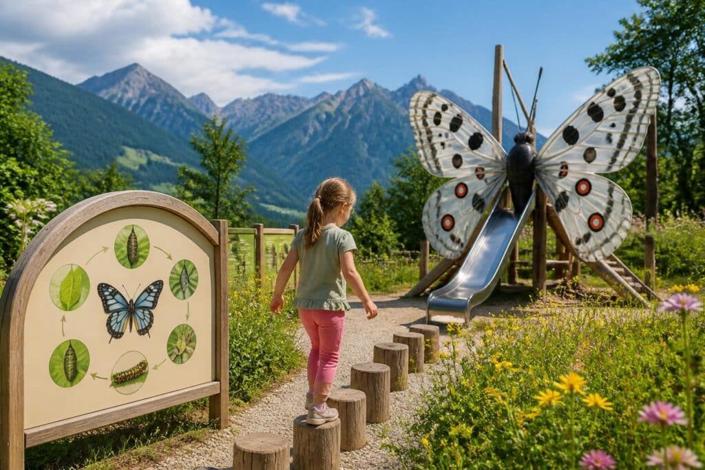 Neue Glocknerwiesen Erlebniswelt und Schmetterlings Spielplatz eröffnet