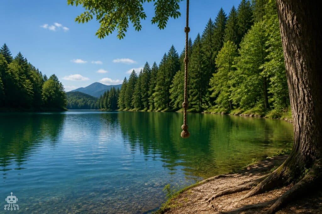 Am Badesee von Schwingseil gestürzt