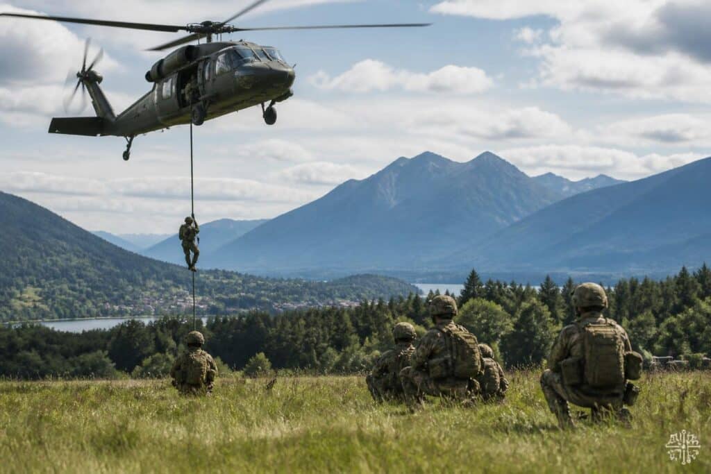 Soldaten der Jägerbrigade trainieren in Kärnten