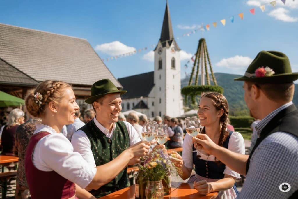 Beste Stimmung beim traditionellen Weißensteiner Kirchtag