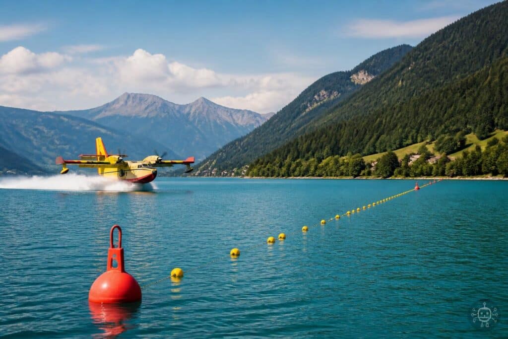 Weißensee teilweise gesperrt