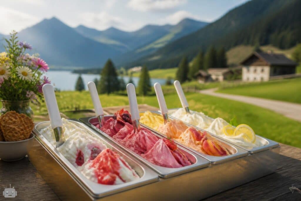 Mehr Eis und Sorbets wandern in Mittelkärnten über die Theke
