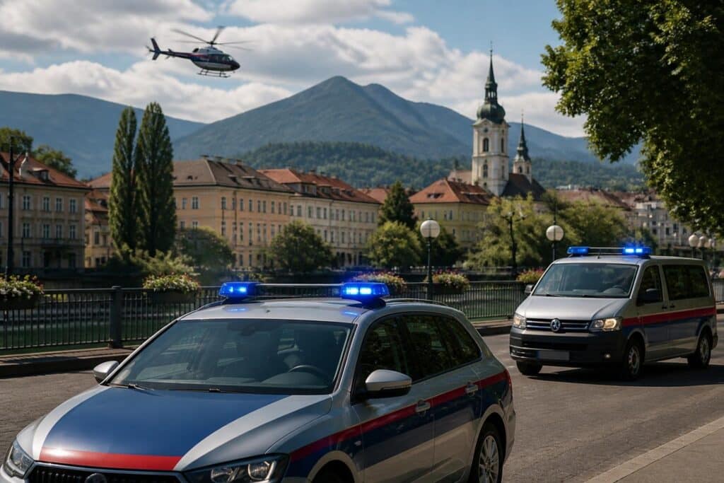 Entwarnung nach polizeilichem Großeinsatz in Villach