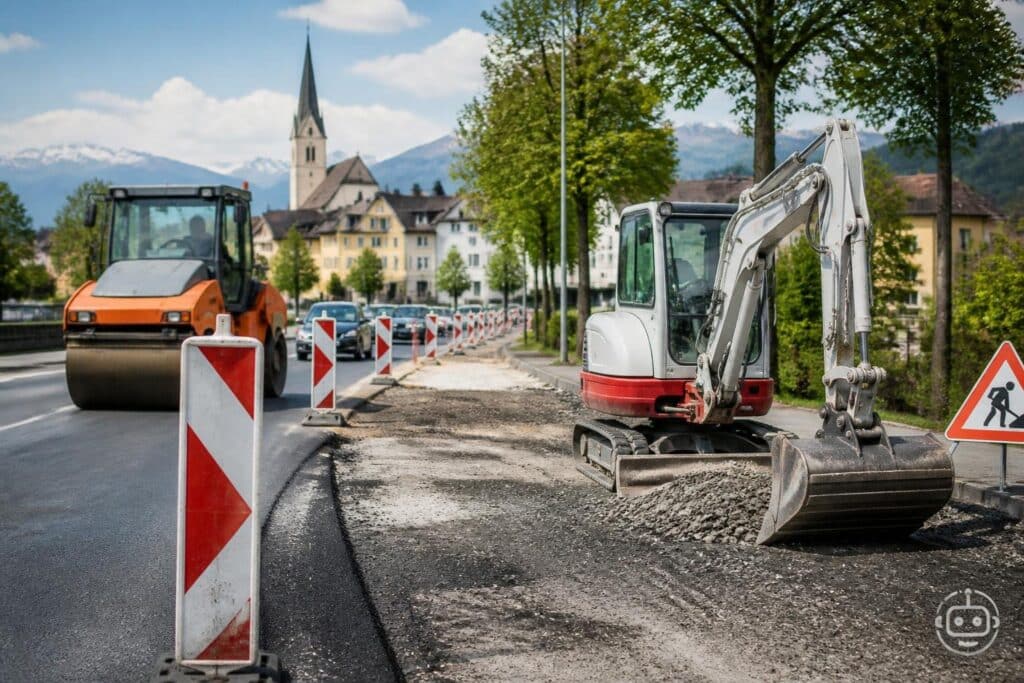 Villach investiert drei Millionen in Straßen