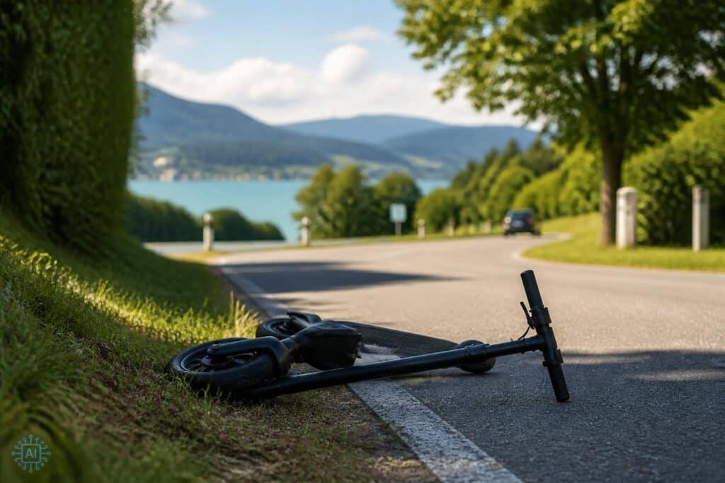 Alkoholisierter E-Scooter-Fahrer stürzte in St. Kanzian