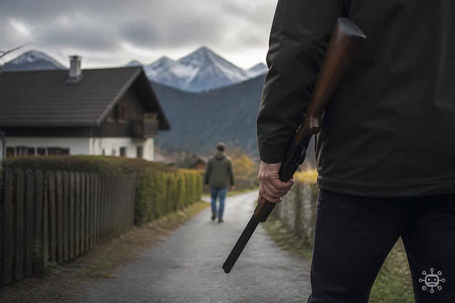 Vermieter drohte Mieter mit Waffe