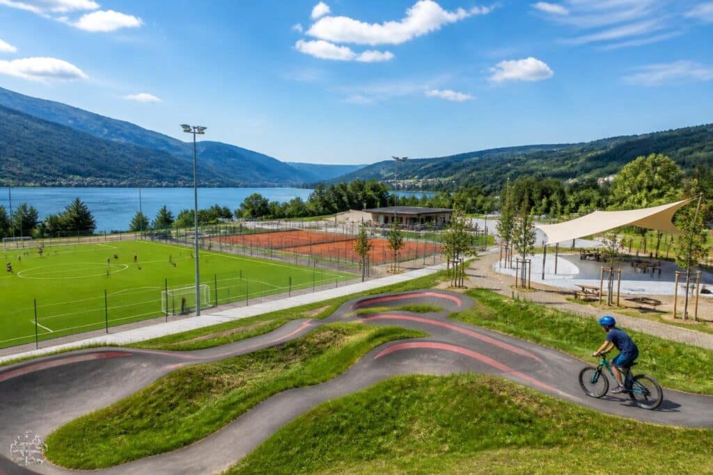 Millstatt feiert die Eröffnung des neuen Freizeit- und Sportparks