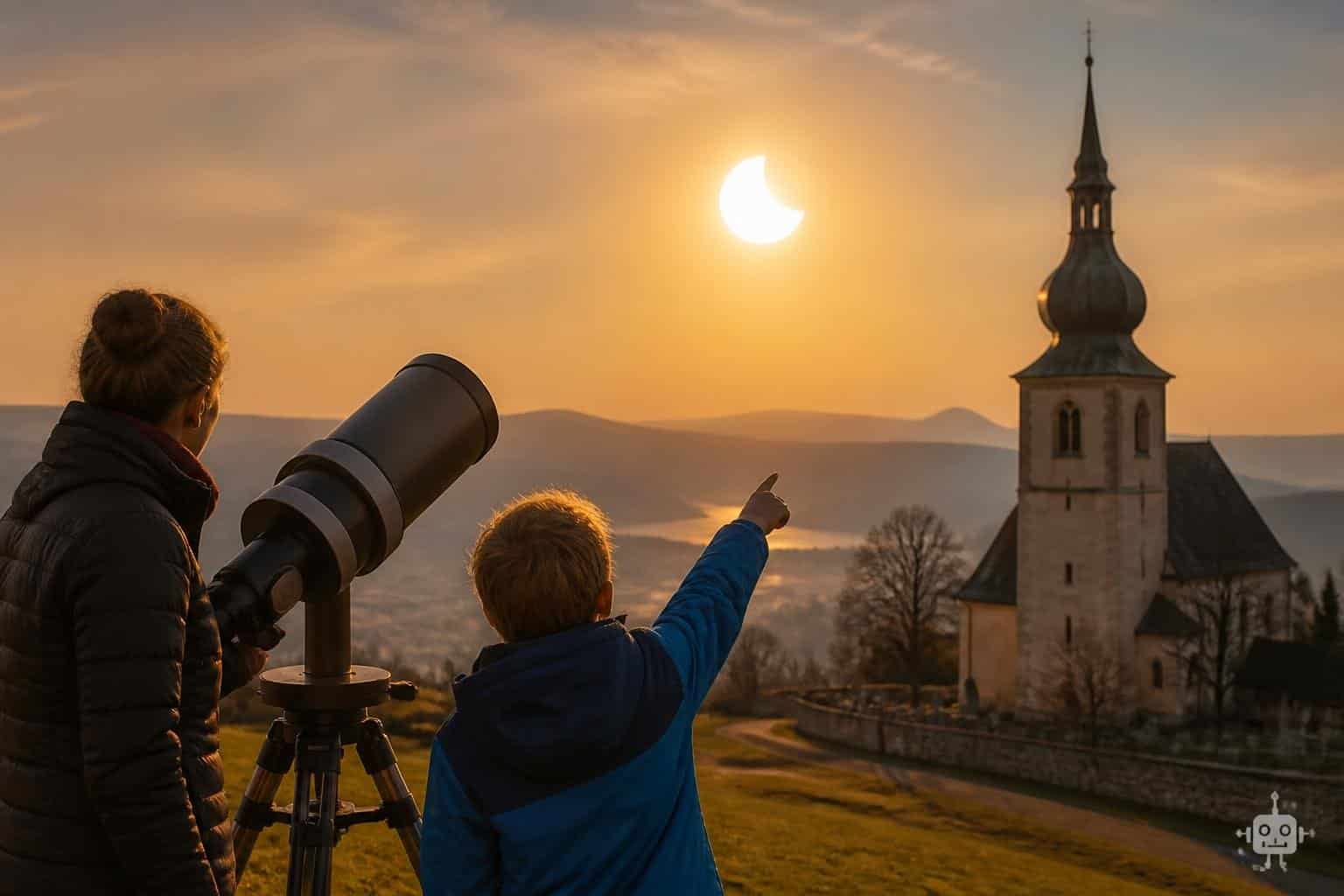Sonnenfinsternis beobachten mit Experten in St. Kanzian