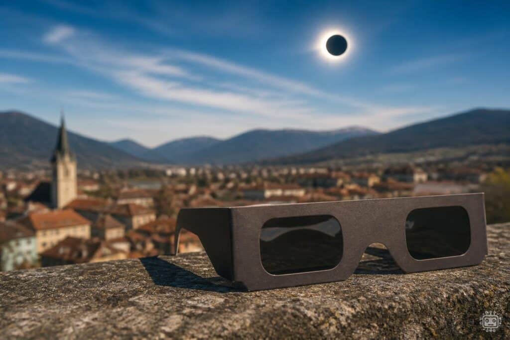 Brillen für Sonnenfinsternis in Wolfsberg vergriffen