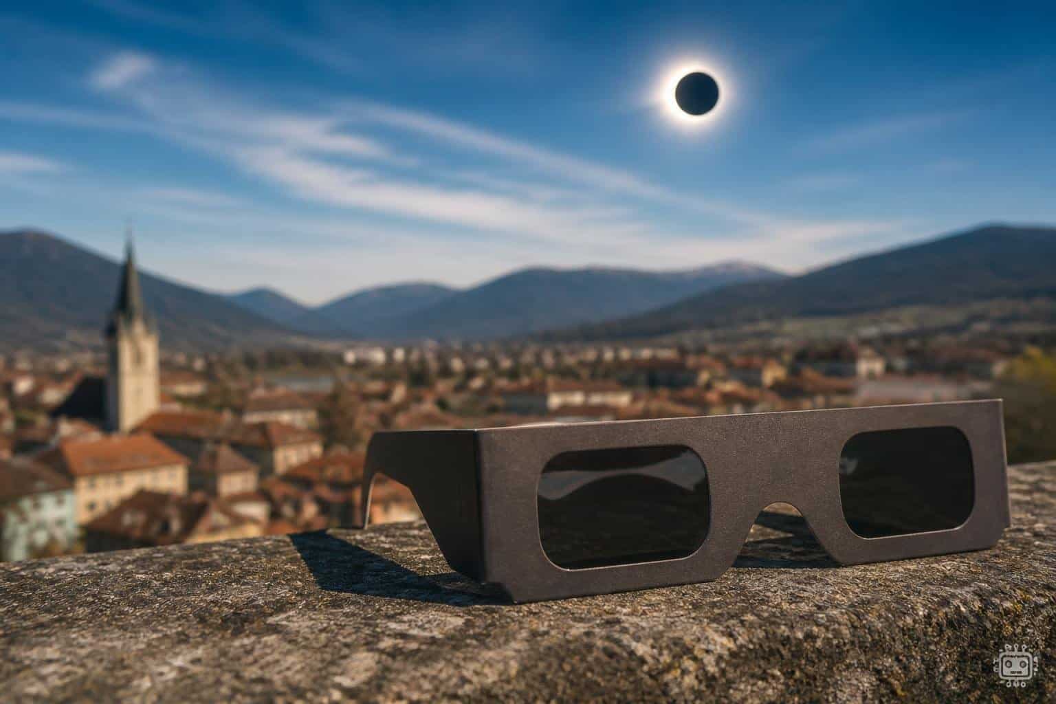 Brillen für Sonnenfinsternis in Wolfsberg vergriffen