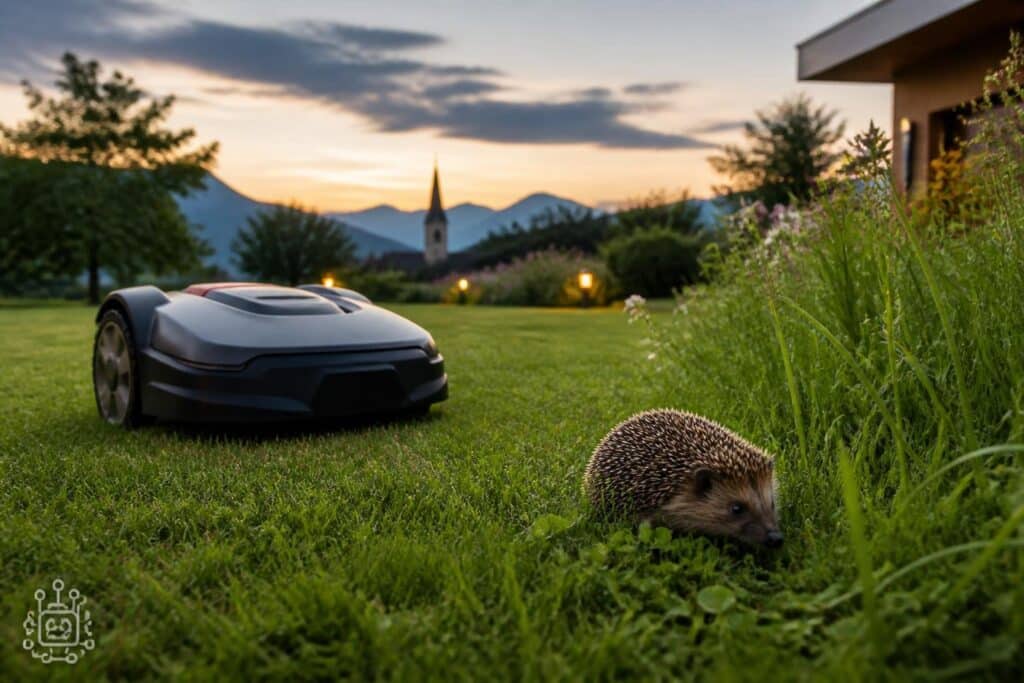 Mähroboter können für Igel tödlich sein
