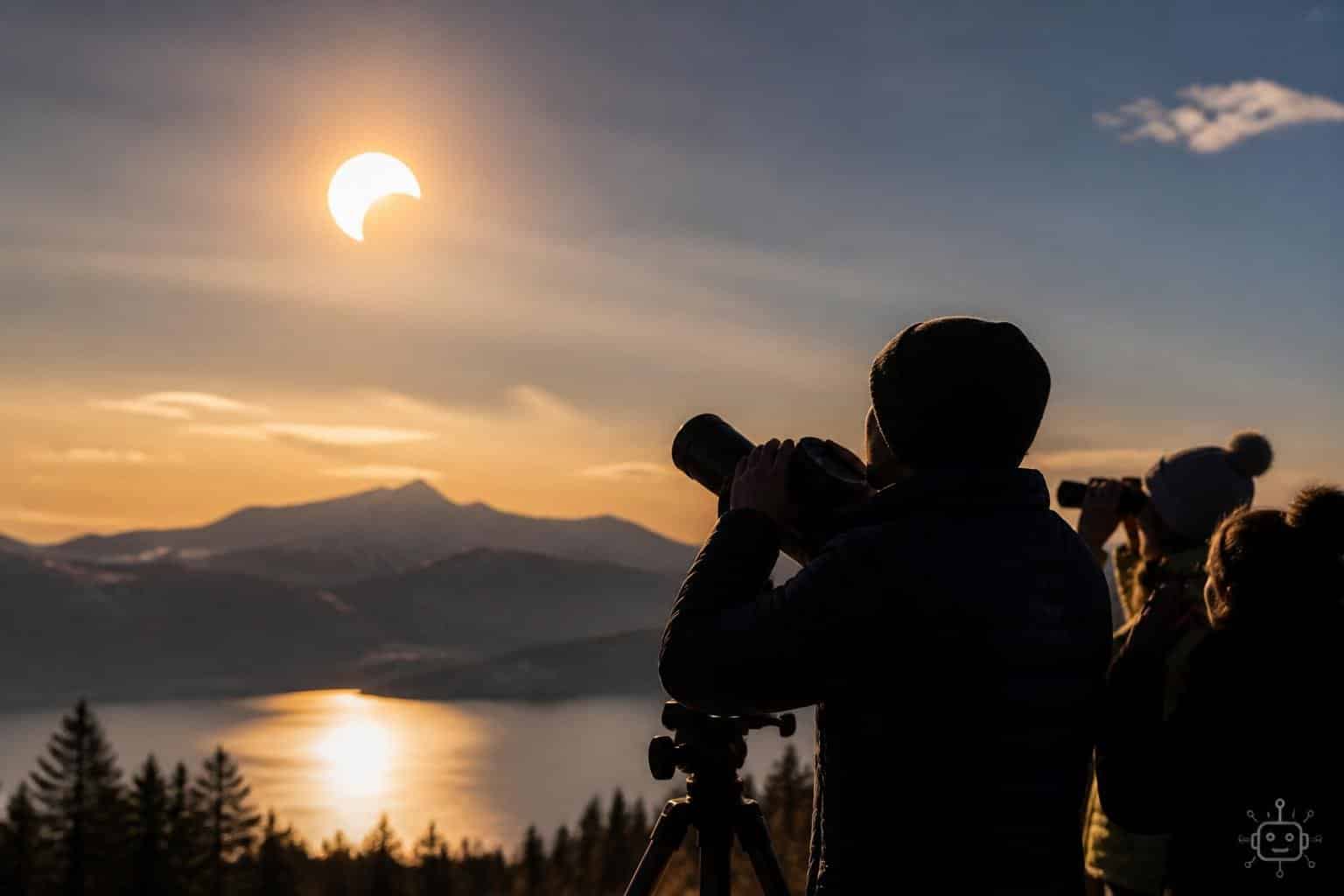 So erleben die Kärntner die partielle Sonnenfinsternis