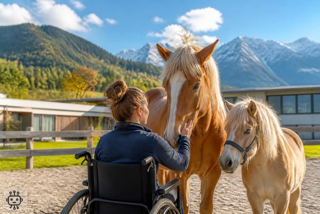 Sunny und Cody arbeiten als „Therapeuten“ in der Gailtal-Klinik