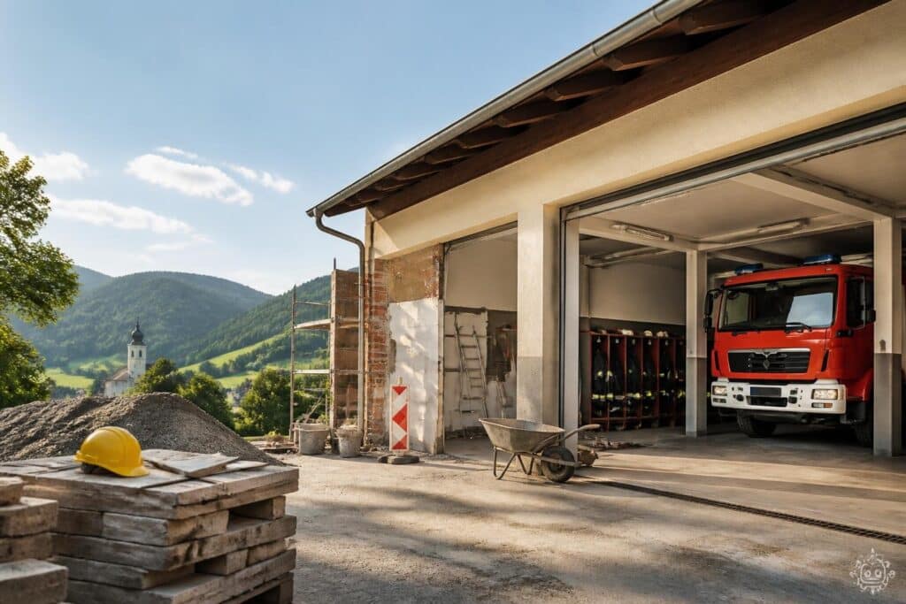 750.000 Euro für saniertes Rüsthaus der Feuerwehr Glanegg