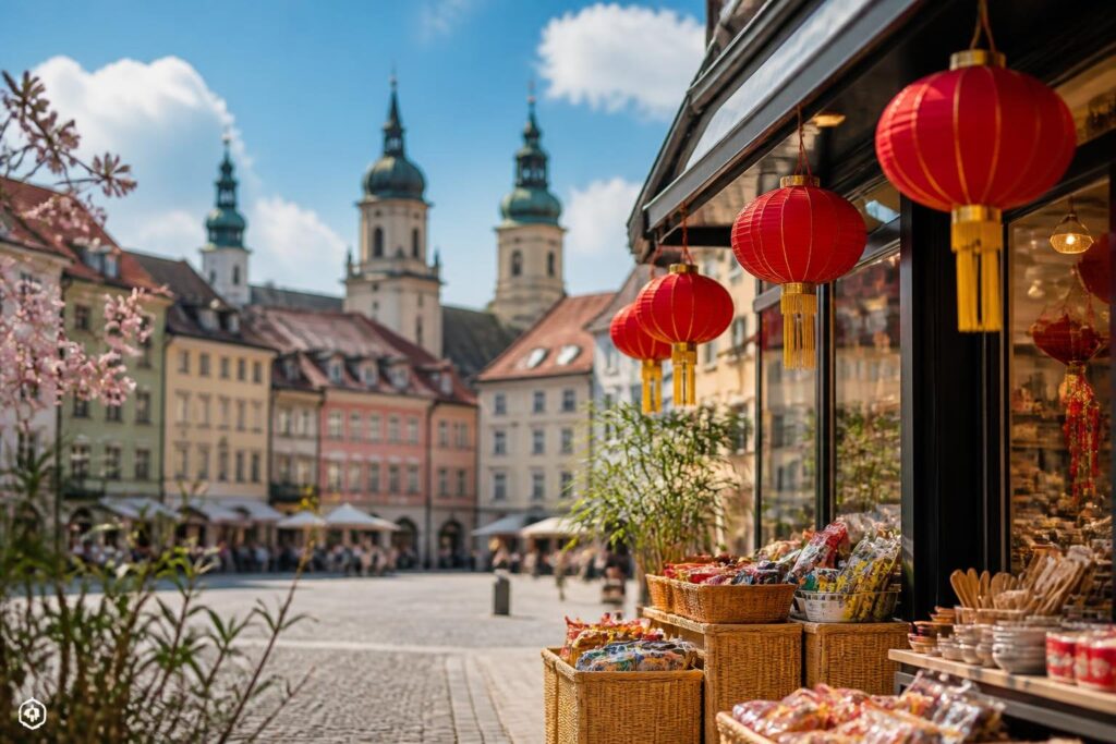 Besonderer Asia-Diskonter schlägt Zelte in Klagenfurt auf