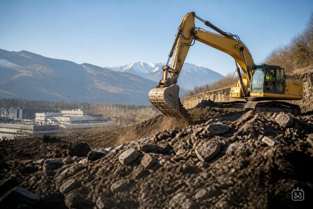 Müllberg in Villach schrumpft in 24 Monaten Schicht für Schicht