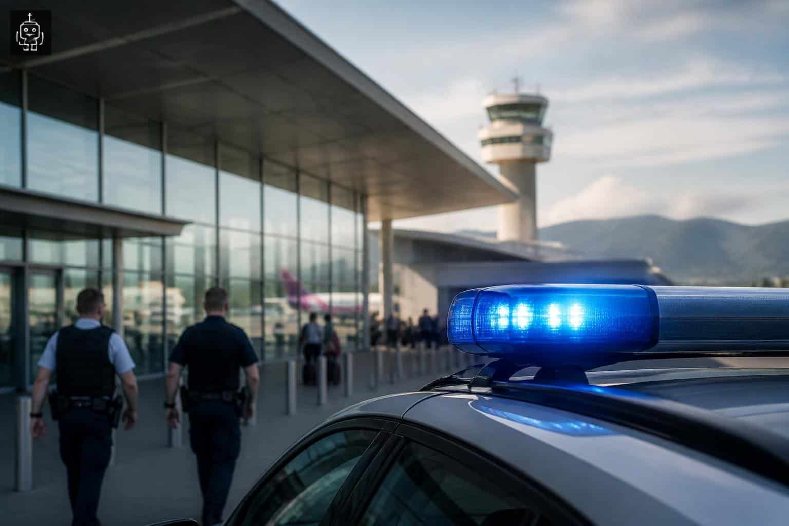 Aggressive Polterrunde am Flughafen Klagenfurt am Ws