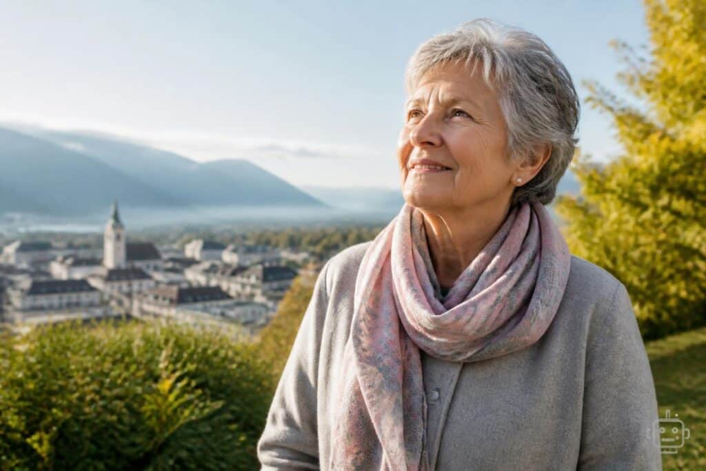 Diese Feldkirchnerin sieht immer einen Lichtblick