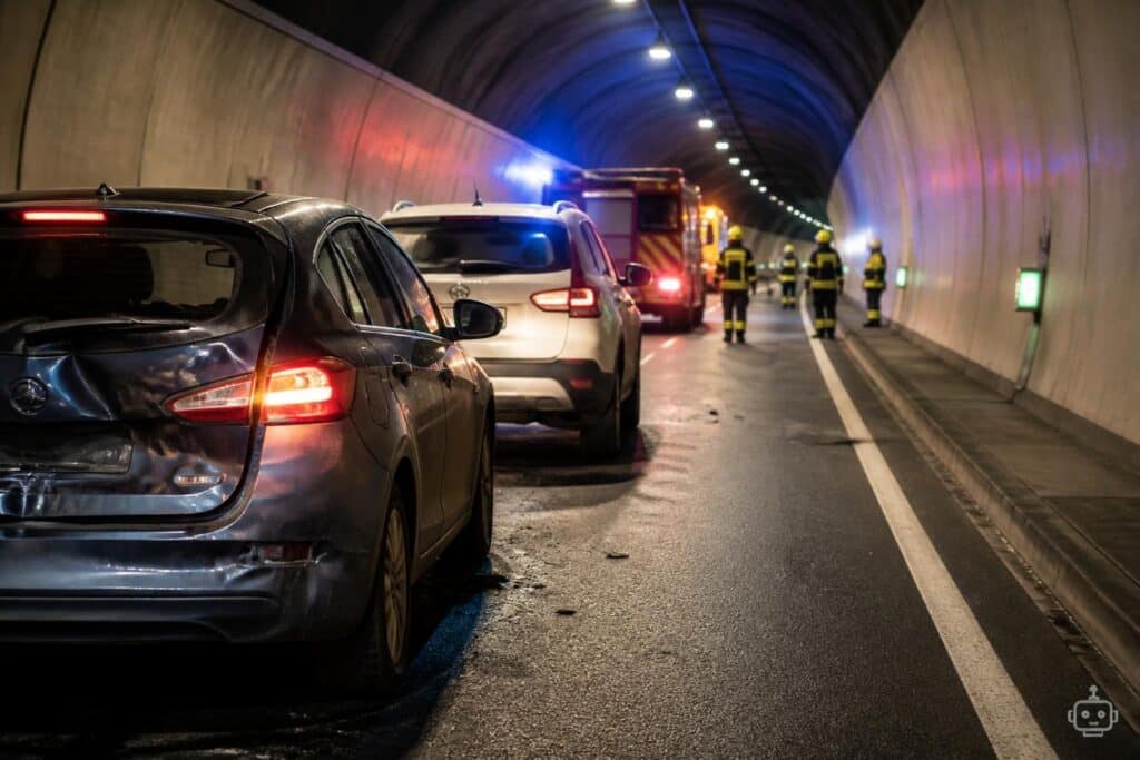 Auffahrunfall im Karawankentunnel