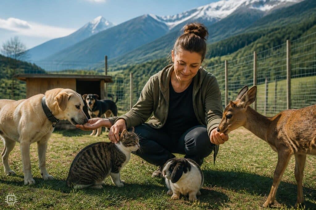 Viele Tiere hat die Oberdrauburgerin vor dem Tod bewahrt