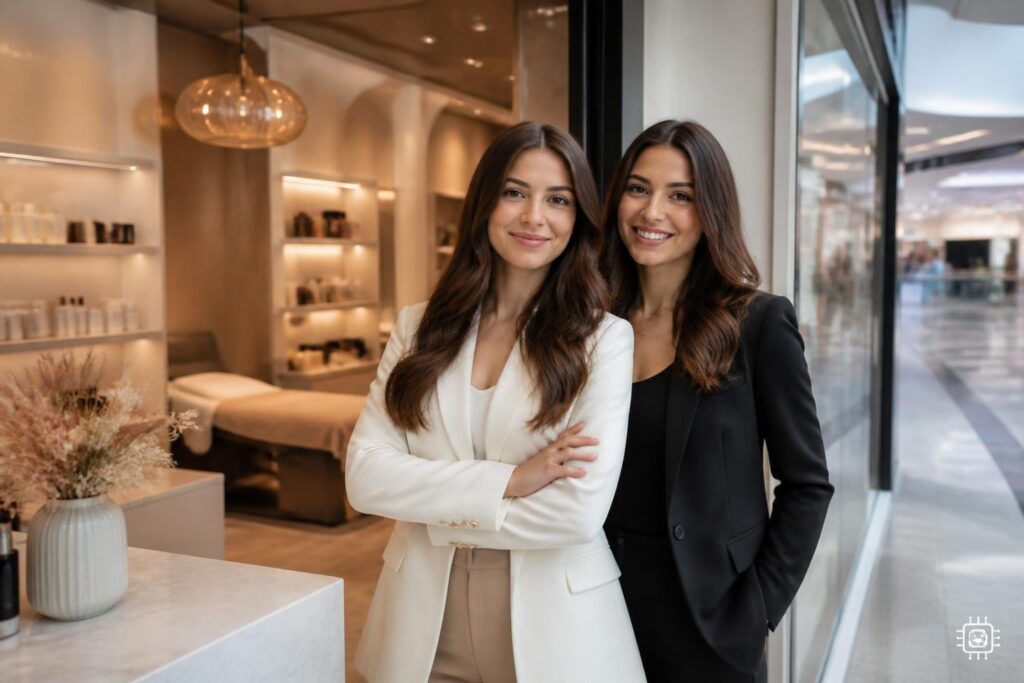 Schwestern eröffnen Beautylounge in Villacher Einkaufszentrum