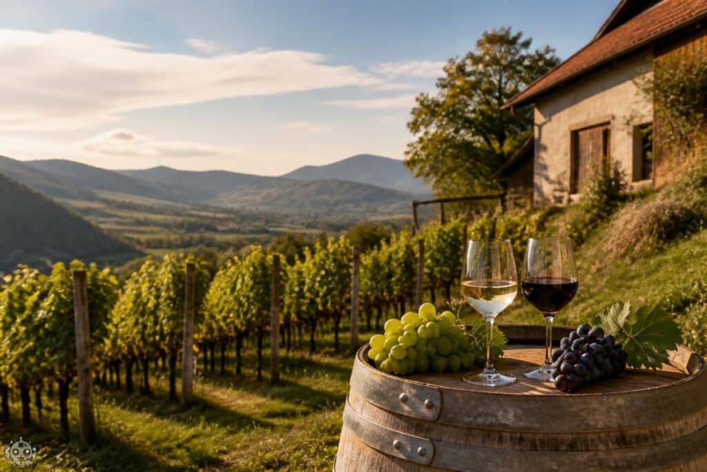 Quereinsteiger machen Bauernhof zum Weingut