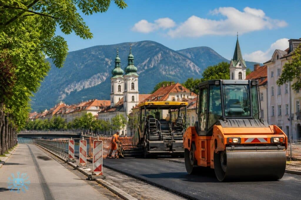 Villach und Klagenfurt sanieren Straßen