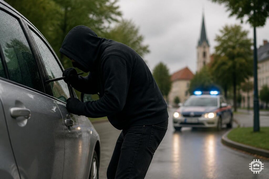 Mann versuchte, in Klagenfurt Auto zu stehlen – und flüchtete