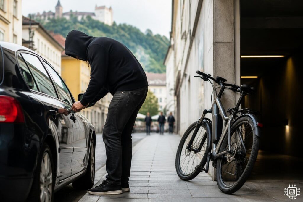 Verdacht des versuchten Diebstahls aus Fahrzeugen