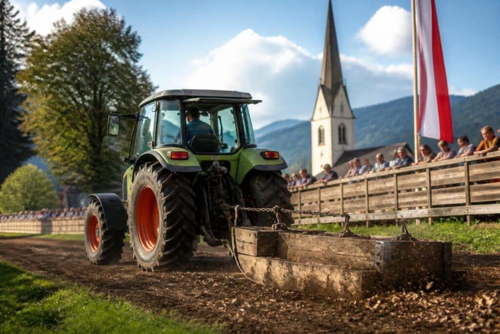 Alle Bilder zum 25. Traktor-Kufenstechen in Maria Gail
