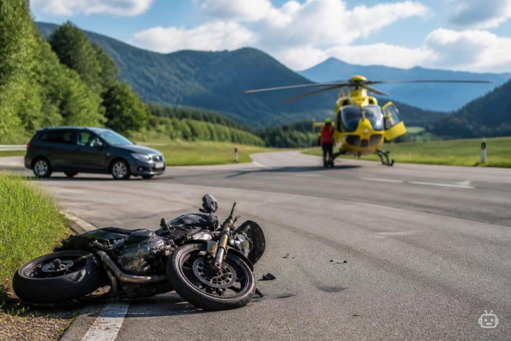 Motorradlenker bei Kollision in Gallizien schwerst verletzt