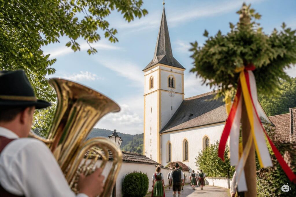 Festmesse und Musik prägten den Siebendinger Kirchtag
