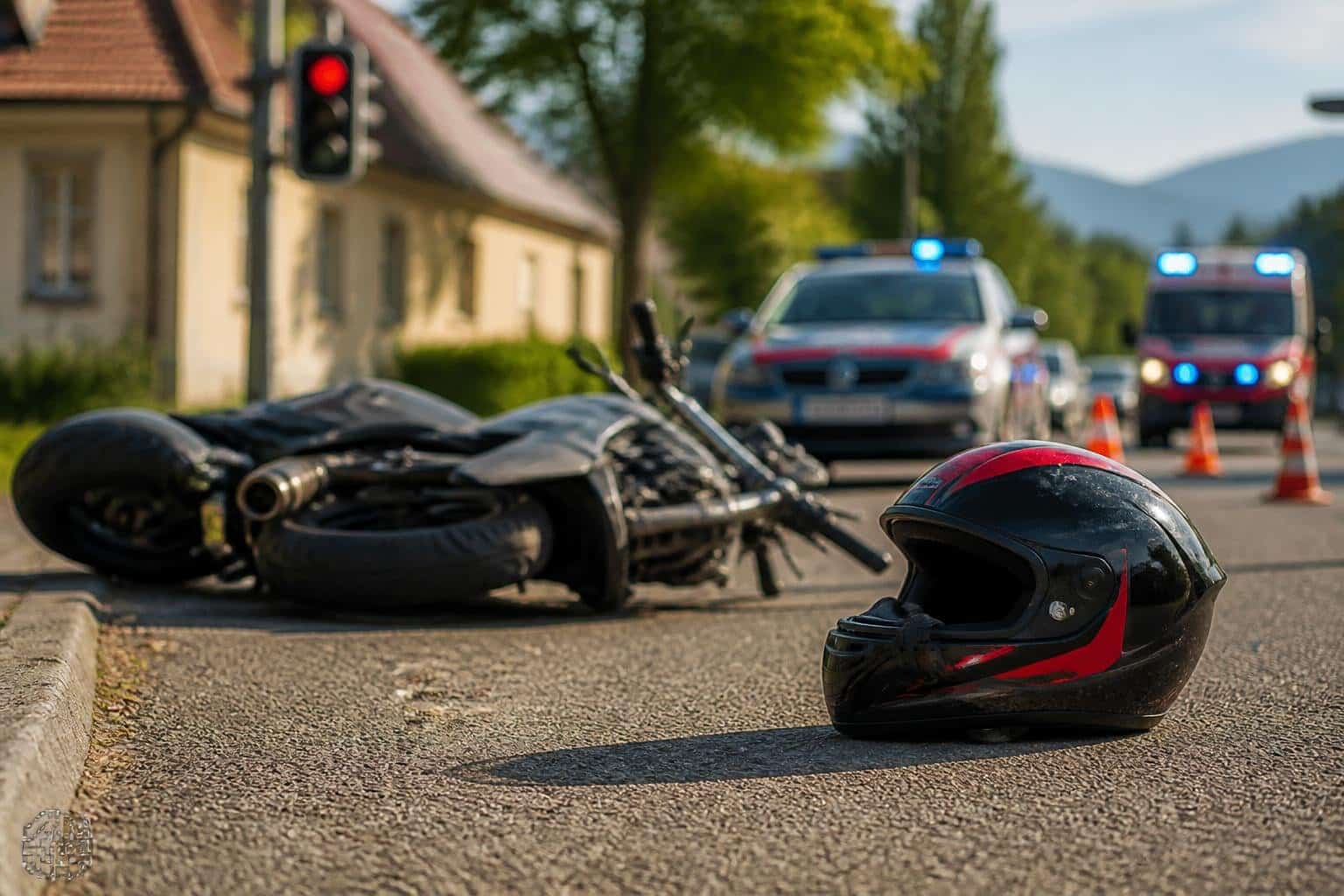Motorradfahrer schwer verletzt