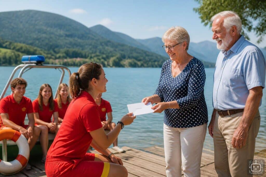 Nach Benefizkonzert: Junge Wasserretter erhielten Spende