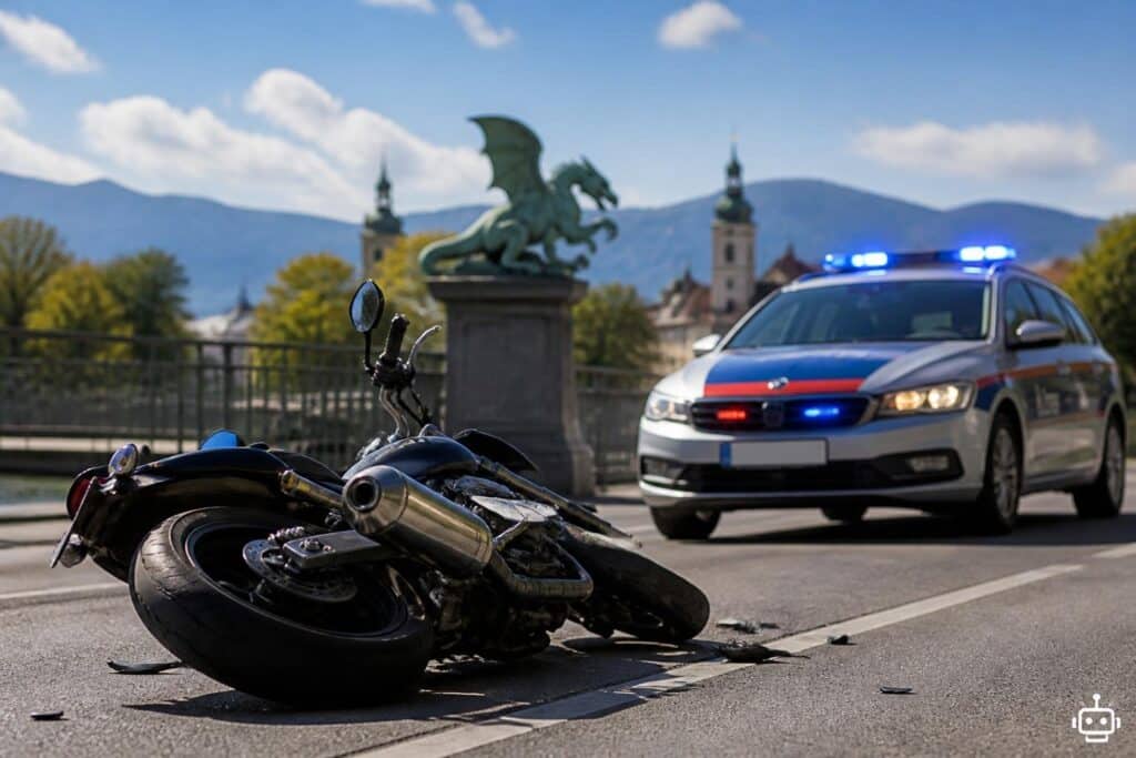 Motorradfahrer bei Unfall in Klagenfurt schwer verletzt