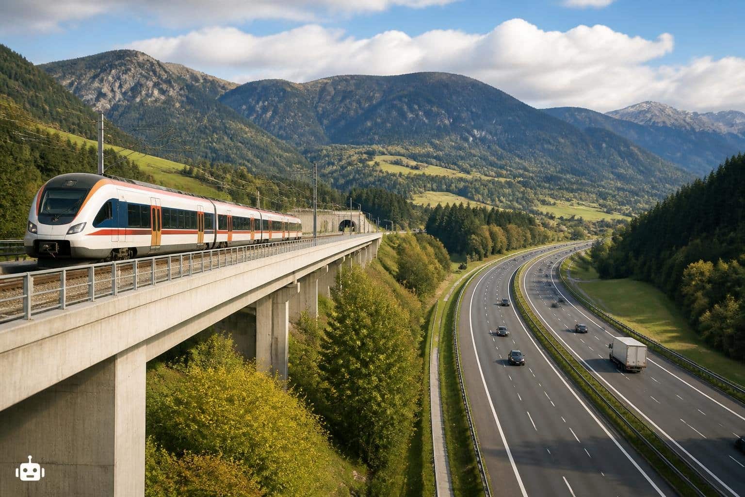 Autoverkehr auf Südautobahn geht dank Koralmbahn zurück