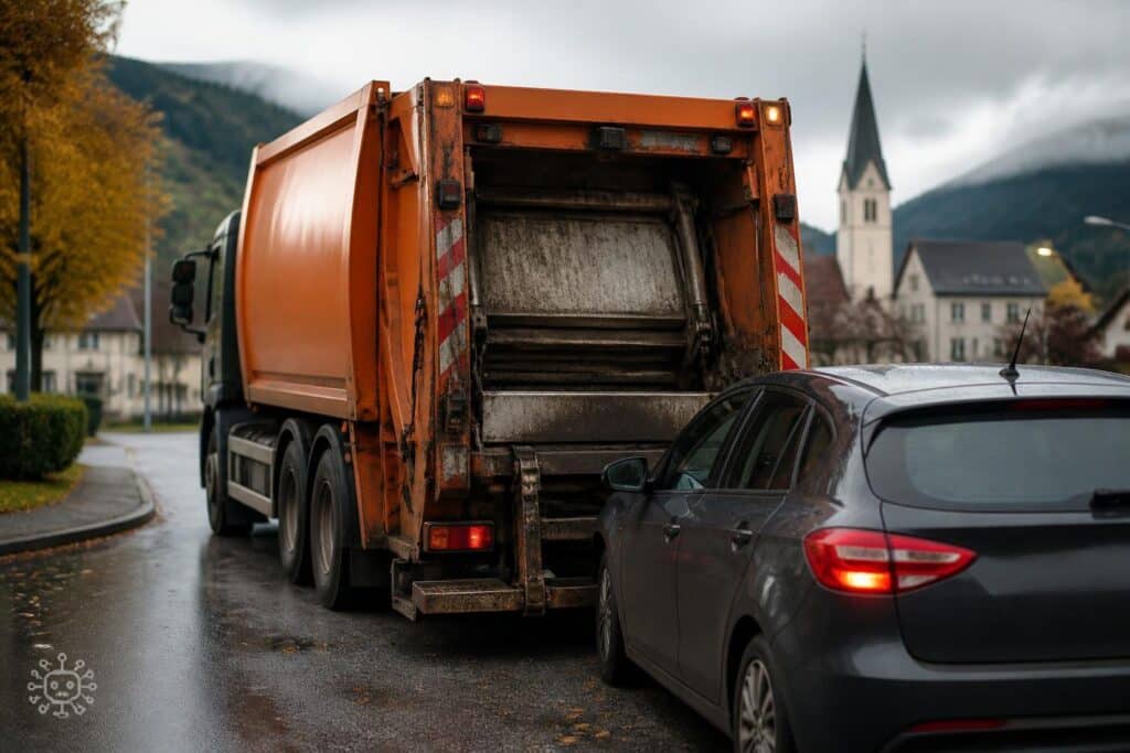 Wolfsberger Müllfahrer alkoholisiert in Unfall verwickelt