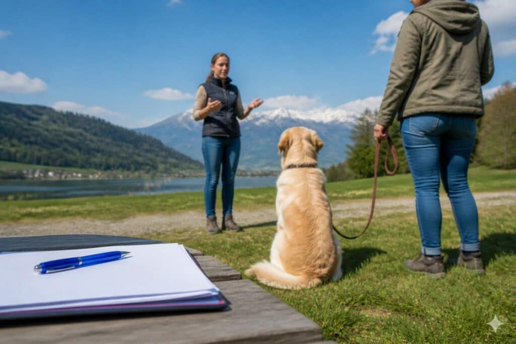 Sechsstündiger Kurs für Hunde-„Führschein“