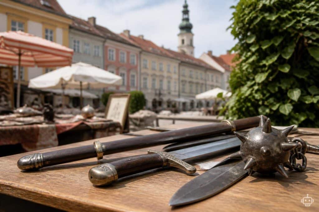 Kurioser Waffenfund am Altstadtzauber führt zu einer Anzeige
