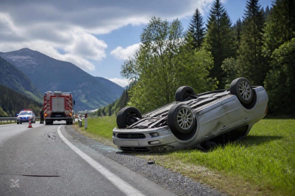 Verkehrsunfall im Bezirk Hermagor