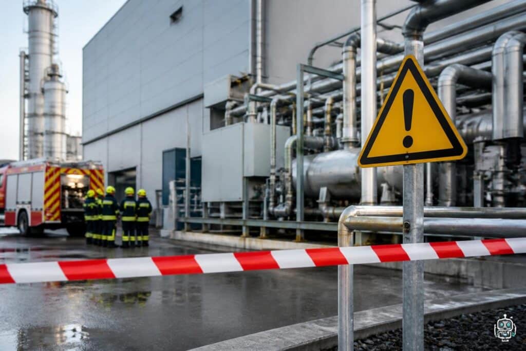 Gasaustritt im Bezirk Villach